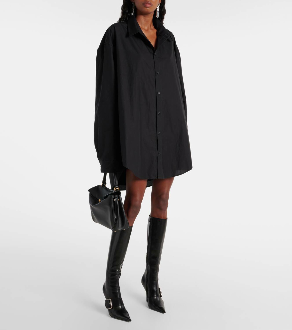 balenciaga shirt dress T-Shirt  119 Corbo Size Country Unit Balenciaga Logo-print Women T-Shirt Dress