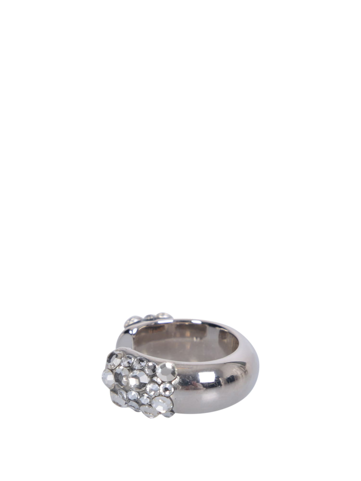 Sunnei Silver Rhinestone Ring