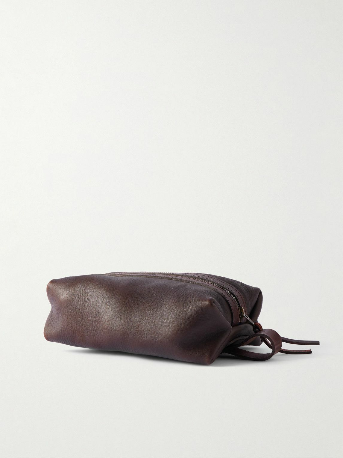 Bleu de Chauffe - Zazou Full-Grain Leather Wash Bag