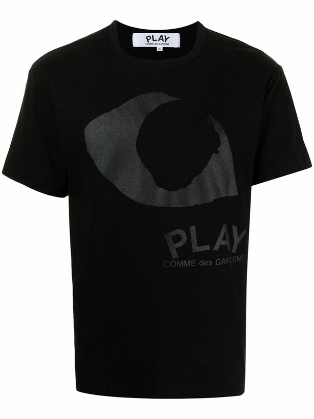 Photo: COMME DES GARCONS PLAY - Logo Cotton T-shirt