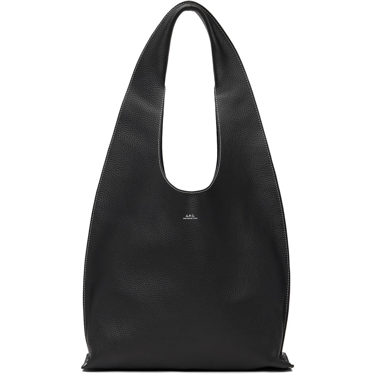 A.P.C. Black Neige Clou Bag