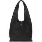 A.P.C. Black Neige Clou Bag