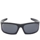 Prada Eyewear Men's Linea Rossa PS 02YS Sunglasses in Matte Black/Dark Grey