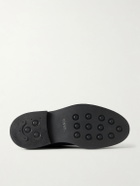 VINNY's - Officer Polished-Leather Derby Shoes - Black