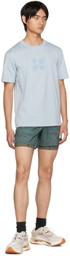 Li-Ning Blue Graphic T-Shirt