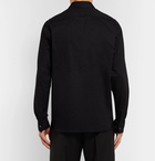 Theory - Mendon Irving Stretch-Cotton Poplin Shirt - Black