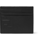 Fendi - Logo-Embossed Leather Cardholder - Black