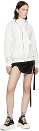 Rick Owens Drkshdw White Mountain Hoodie