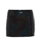 Dodo Bar Or Lamé miniskirt