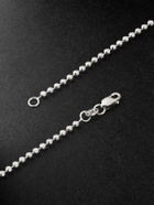 Greg Yuna - Umlaut 18-Karat White Gold Diamond Ball Chain Necklace