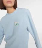 Moncler Grenoble Technical jersey sweatshirt