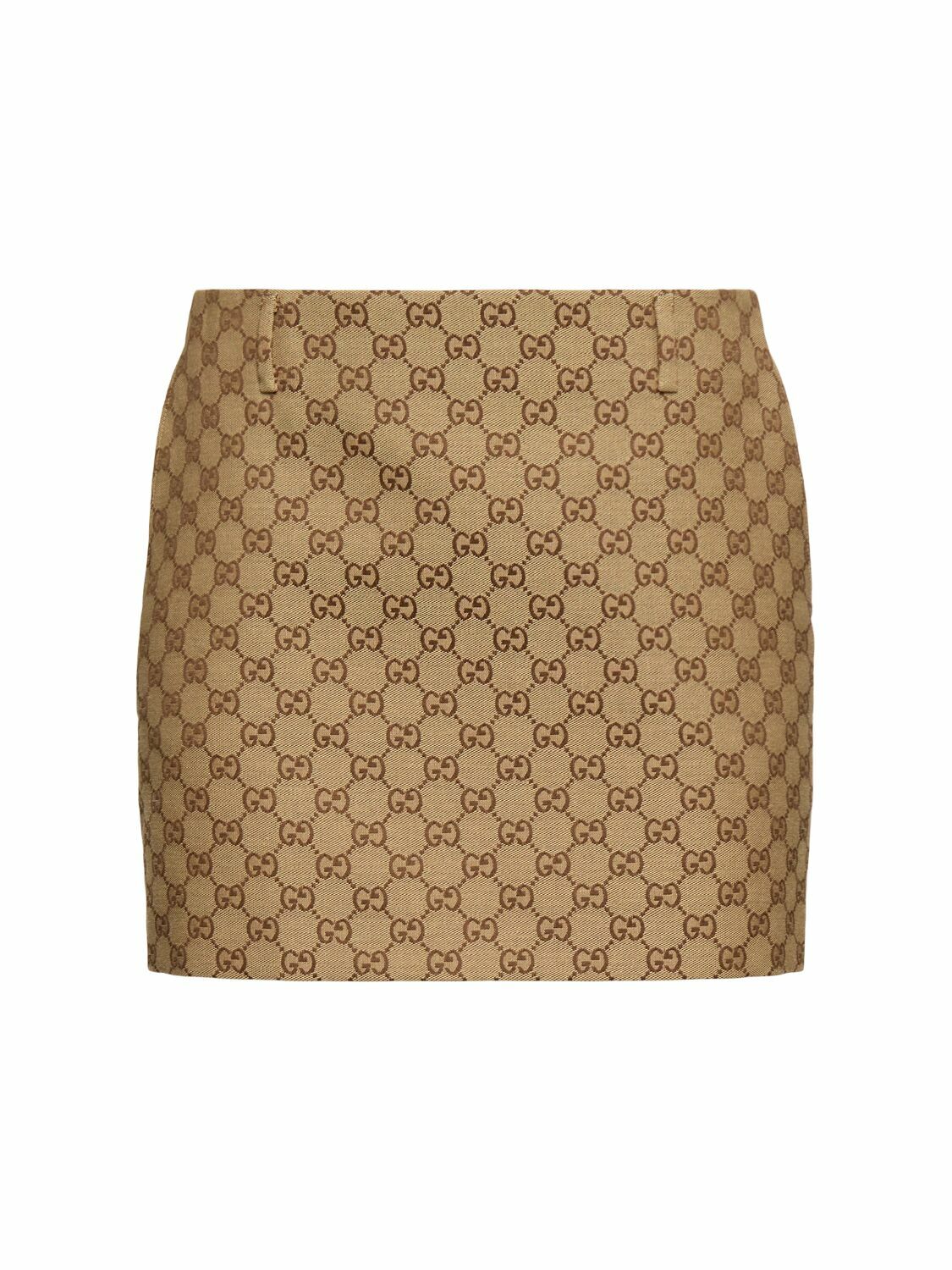 GUCCI Gg Canvas Mini Skirt Gucci