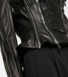 Noir Kei Ninomiya Leather jacket