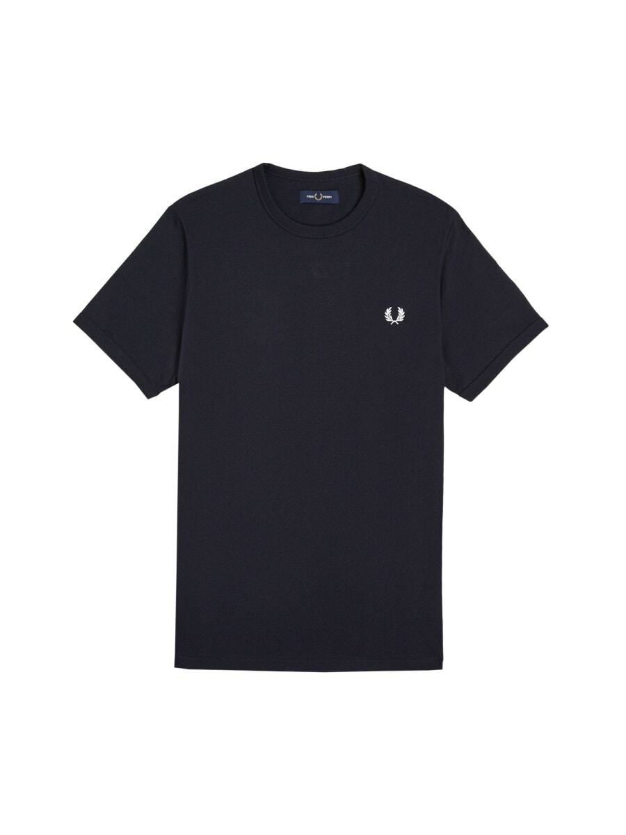 Fred Perry T-shirt With Logo Embroidery