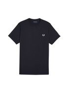 Fred Perry T-shirt With Logo Embroidery