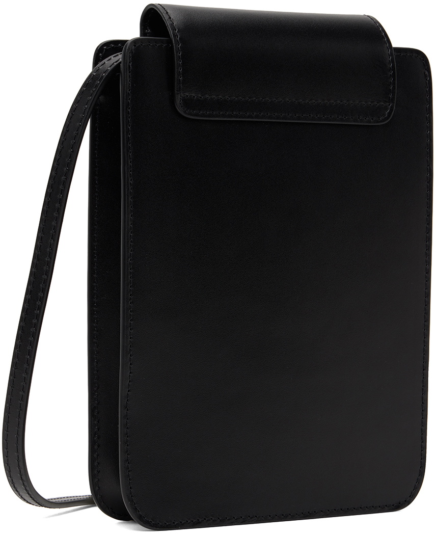 AMI Alexandre Mattiussi Black Vertical Pouch