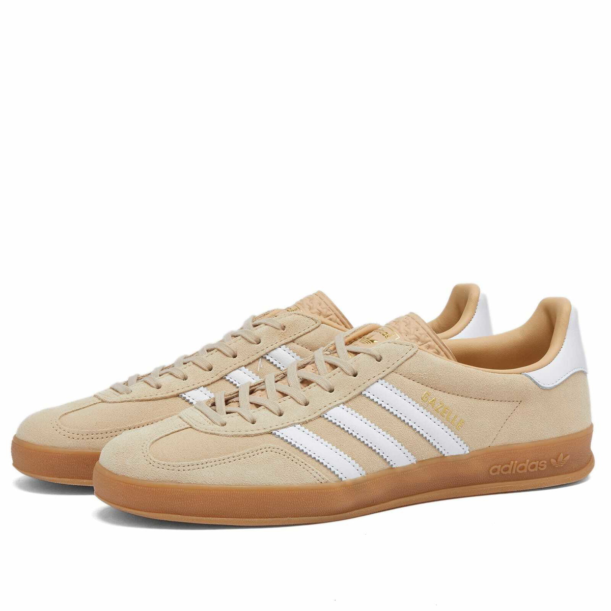 Adidas Gazelle Indoor W in Magic Beige/Ftwr White/Gum adidas