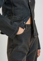 Our Legacy Wata Cut Straight-leg Jeans Black