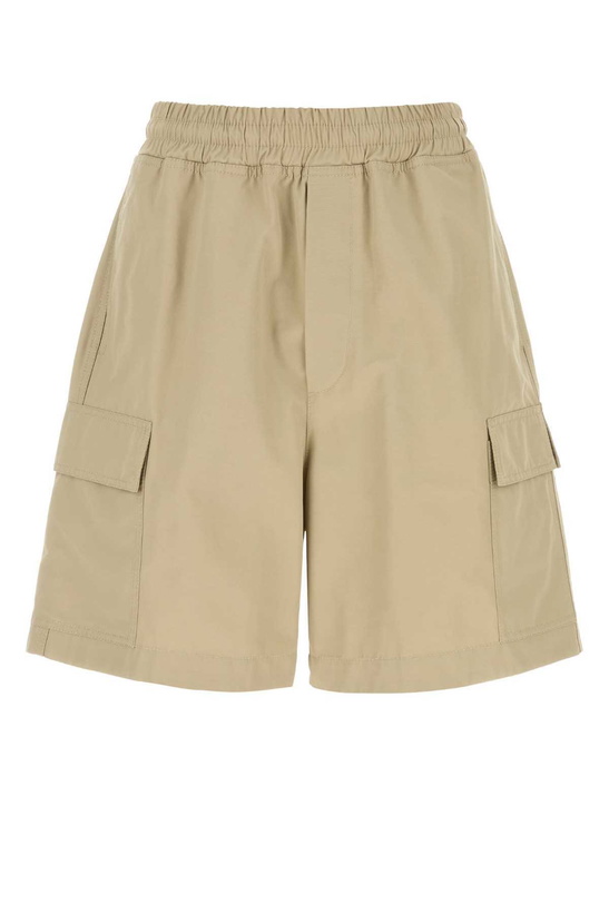 Photo: Bottega Veneta Beige Nylon Blend Bermuda Shorts