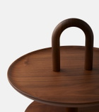 Cassina Réaction Poétique walnut side table by Jaime Hayon