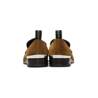 Alexander McQueen Brown Suede Loafers