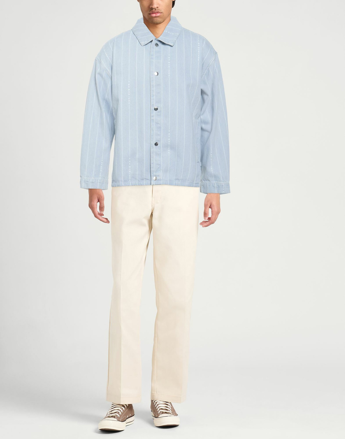 Jordan Mens Denim outerwear in Blue