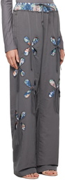 J.Kim Gray Petal Track Pants