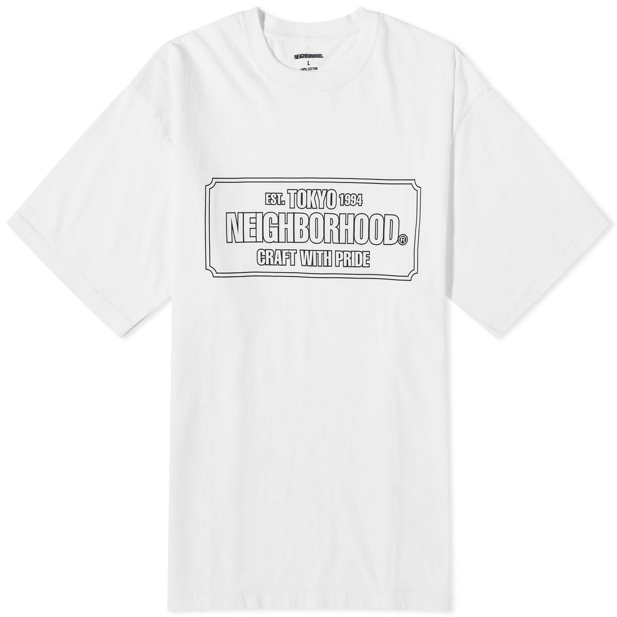 Neighborhood Black Classic Work EC Shirt Neighborhood