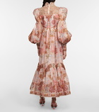 Zimmermann - Kaleidoscope floral silk-blend midi dress