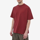 Represent Men's Blank Crew Neck T-Shirt in Vintage Red