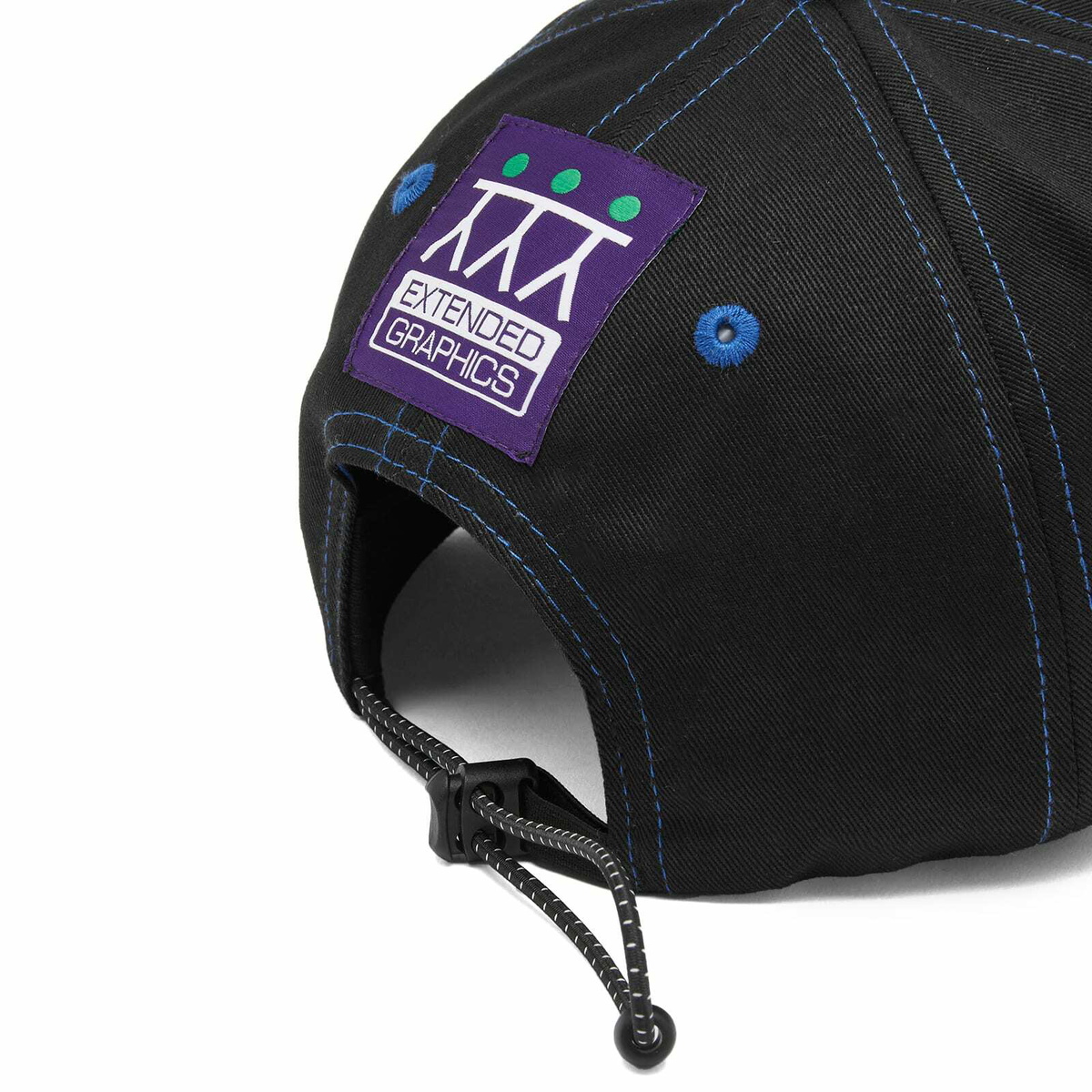 Lo-Fi Men's Ideas 6 Panel Cap in Black Lo-Fi