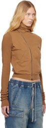 Rick Owens DRKSHDW Orange Hollywood Mountain Sweatshirt