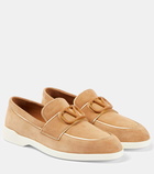 Valentino Garavani VLogo Signature suede loafers