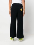 JOSHUA SANDERS - Merino Wool Wide Leg Trousers