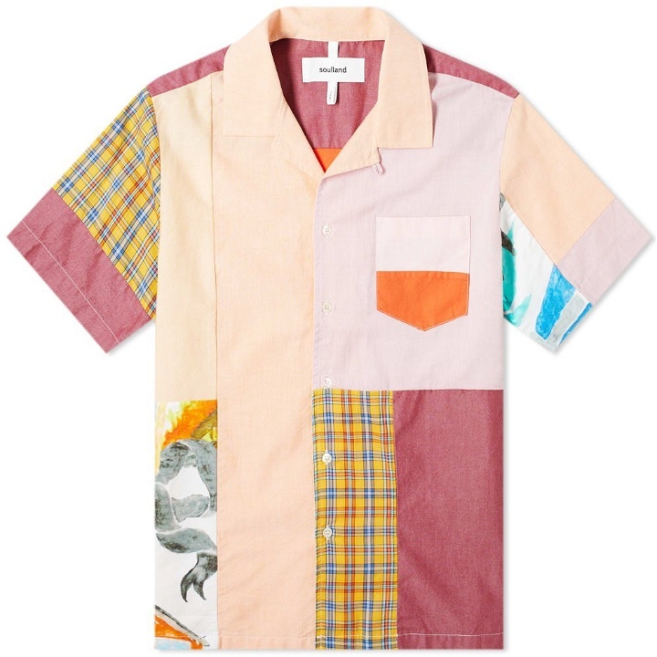 Photo: Soulland Poe Patchwork Vacation Shirt