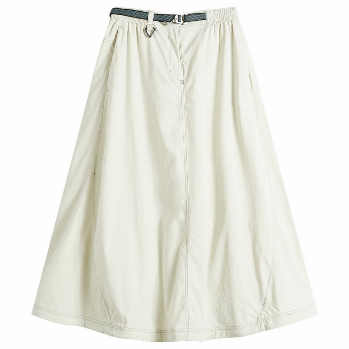 Photo: Nike Women's ACG Midi Skirt in Sea Glass/Mineral Slate/Summit White