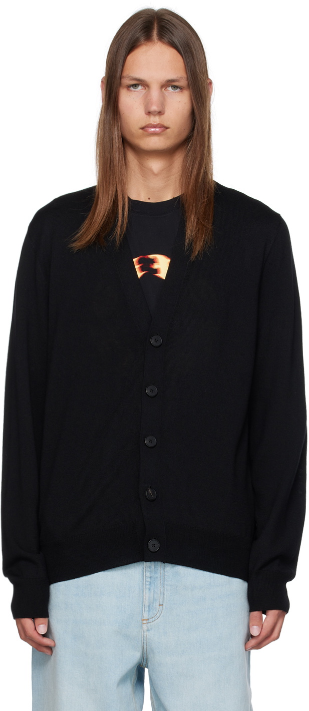 Givenchy Black Archetype Cardigan