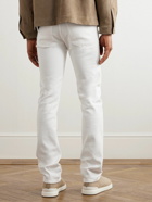 Brioni - Maribel Slim-Fit Straight-Leg Jeans - White