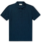 Etro - Paisley-Print Cotton-Piqué Polo Shirt - Blue