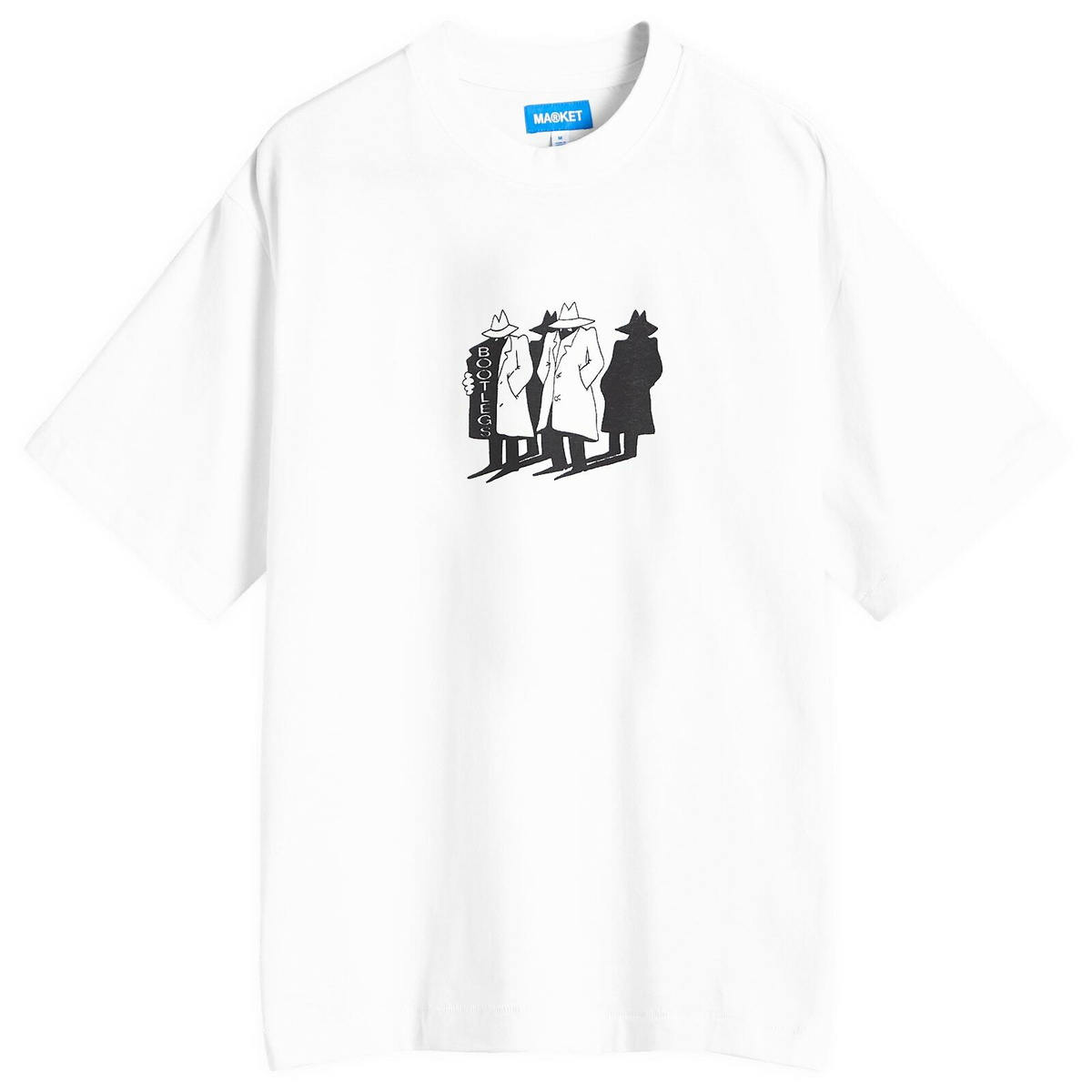 ★MARKET★ U BOB MARLEY SOCCER TSHIRT WHITE MKTU3FRTS036WH Market Bob Marley Soccer T-Shirt White Men's - SS23 - US
