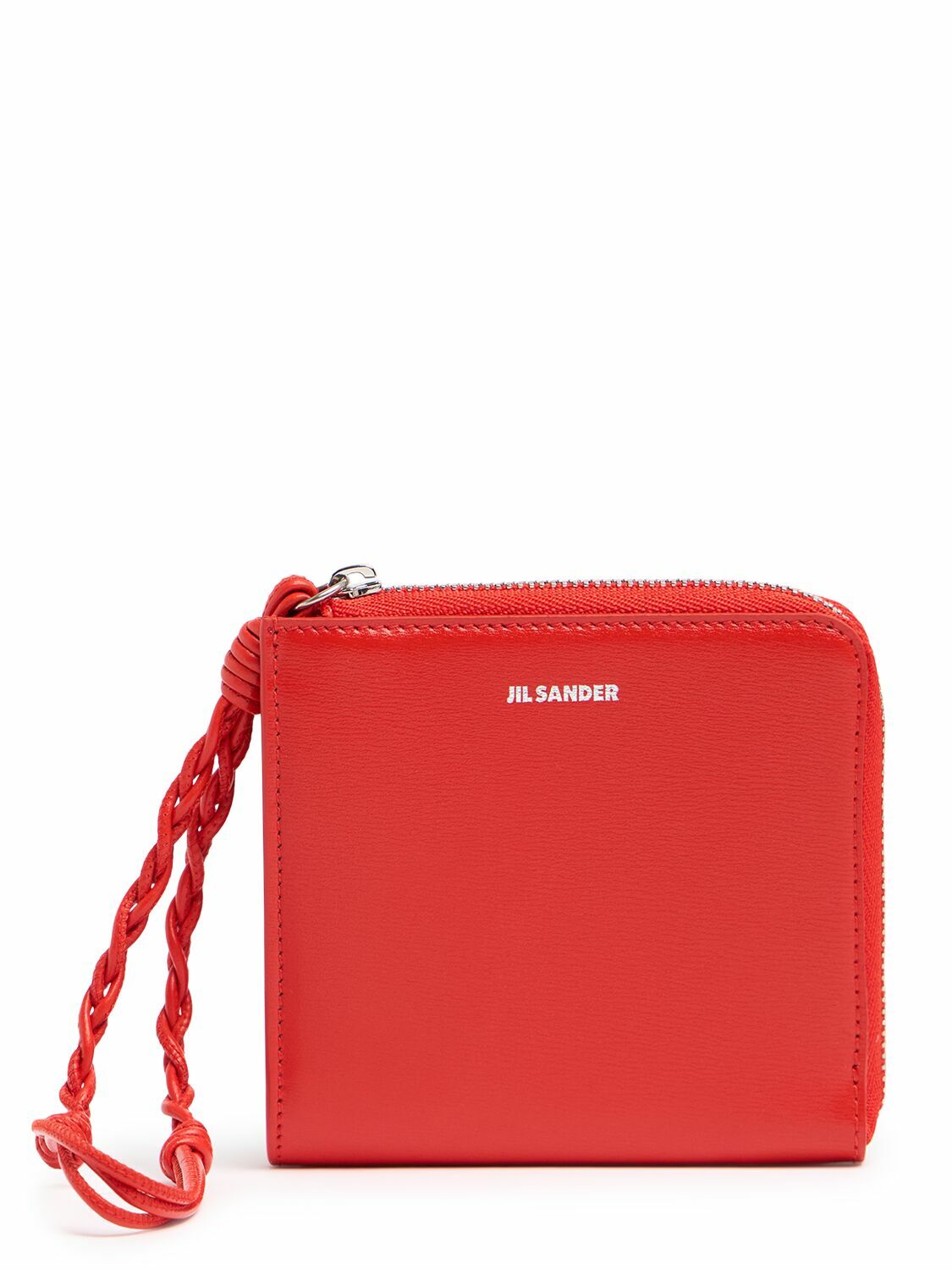 JIL SANDER Giro Leather Credit Card Wallet Jil Sander 