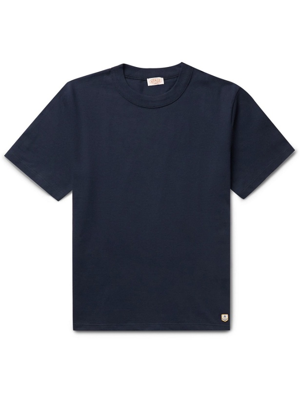 Photo: ARMOR LUX - Callac Cotton-Jersey T-Shirt - Blue