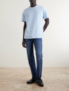 Givenchy - Logo-Appliquéd Cotton-Jersey T-Shirt - Blue