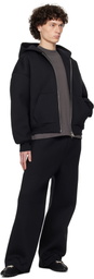 Seventh Black V2 Stacks Lounge Pants