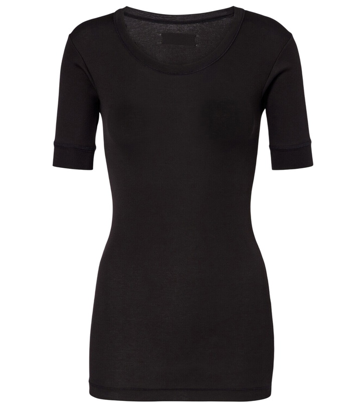 Photo: Calvin Klein Collection Ribbed-knit cotton-blend top