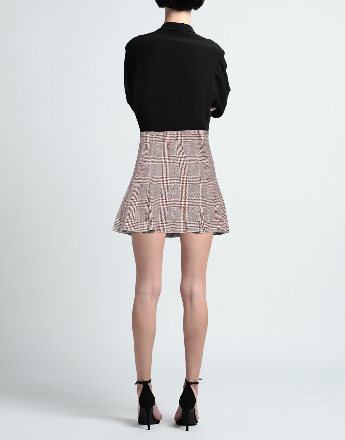 Maje Womens Mini skirt Burgundy