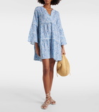 Heidi Klein Camps Bay Beach printed cotton kaftan