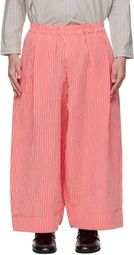 Toogood Red & Pink 'The Baker' Trousers