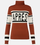 Perfect Moment Schild intarsia wool turtleneck sweater