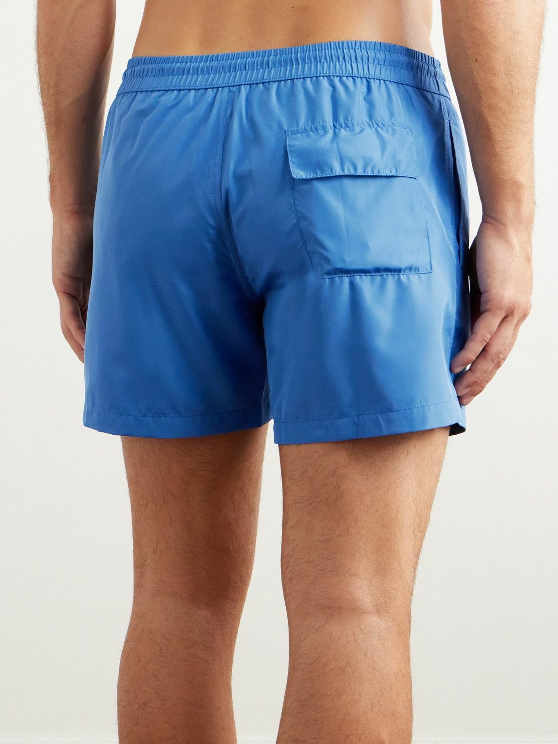 Thom Sweeney - Slim-Fit Mid-Length Swim Shorts - Blue Thom Sweeney